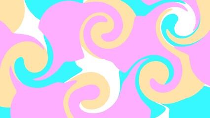 Obraz premium abstract with spiral patterns background