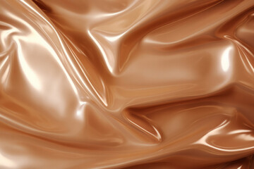 Fototapeta premium Processed collage of brown liquid silicon or plastic surface texture. Background for banner