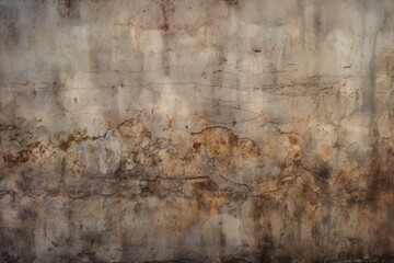 Processed collage of dirty brown concrete wall surface texture. Background for banner, backdrop