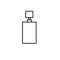 cosmetic bottle dispenser spray icon vector eps