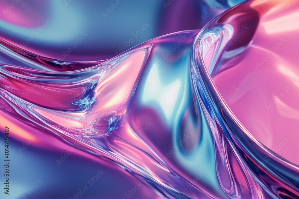 Poster close-up shot of a pink and blue patterned background, ideal for use in graphic design or as a place