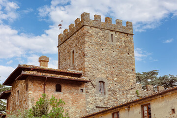 Castello Il Palagio (The Palagio Castle) San Casciano in Val di Pesa is a commune in Italy, located...