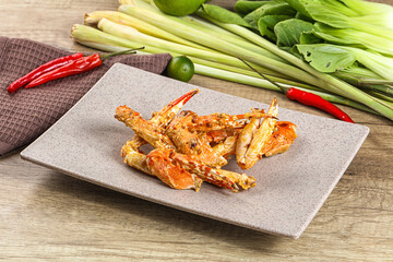 Delicous steamed Spider crab Claws