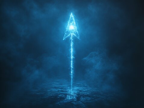 business growth arrow up digital on blue dark background. illustration hi-tech. investment graph technology circuit to success. financial data technology strategy.market chart profit money. - Powered by Adobe