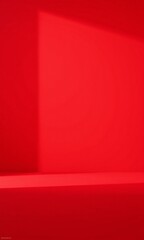 Obraz premium minimalist background, smooth gradient, empty space, vibrant warm tones
