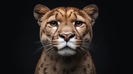 Obraz premium Close Up of a Majestic Cougar