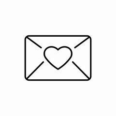 love message icon sign vector