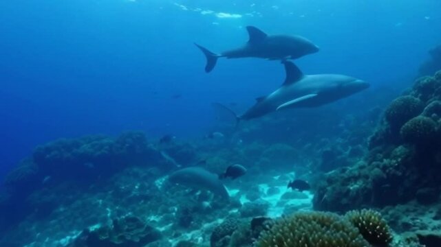Under the sea, Sark is running
