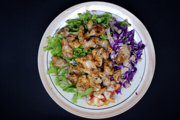 rice with chicken
