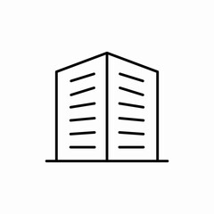 building real estate house icon sign vector