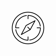 camp compas icon sign vector © Kamran