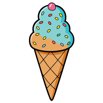 recommend clip art: ice cream vector illustration.