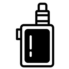 Vaping device icon