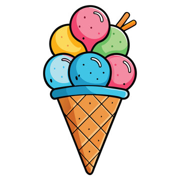 recommend clip art: ice cream vector illustration.
