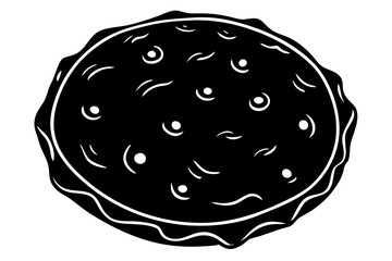 Cookies icon, cookie vector symbol, Bite biscuit icon
