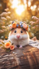 niedlicher Hamster