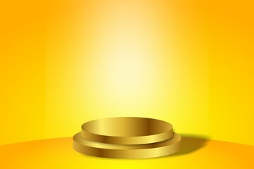 gold wedding rings on the table