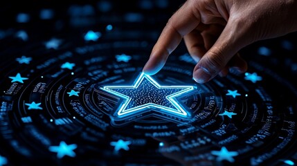 Customer feedback form integrated into a user-friendly interface, highlighting star ratings and comment sections, [online review], [user interaction].