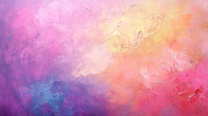 Obraz premium Vibrant Brushstrokes: A Captivating Abstract Landscape