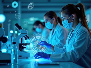 Scientific Research and Innovation in a Modern Lab