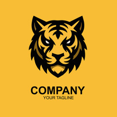 Tiger orange bakcground