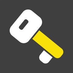 Access key vector icon on dark background