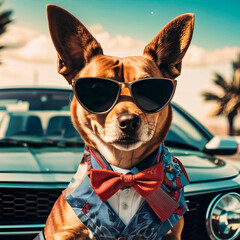 glamorous dog