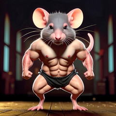 mouse is a jock
