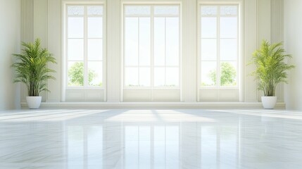 Fototapeta premium Luxury Hotel Packages, showcasing a refined hotel lobby ambiance, 3D rendering.