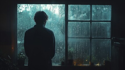 Moody and dramatic with high contrast and shadow play 