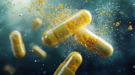 Exploding Capsules in Artistic Rendering