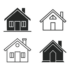 House icon SVG. House Clipart. House Silhouette. House Vector eps