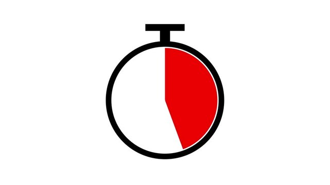 Red 3d render of a sign on white background.