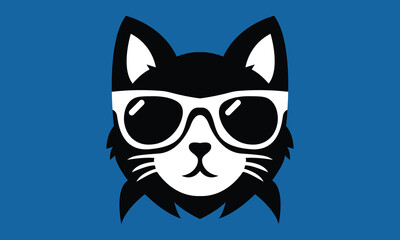 Cat Silhouette Vector Art Black cat silhouette