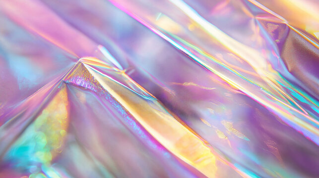 Futuristischer Perlmutt-Hintergrund | Irisierender Holografischer Effekt, Schillernde Textur, Modernes Abstract Design, Luxuri&ouml;ser Schimmer-Look 
 Pastellfarben
