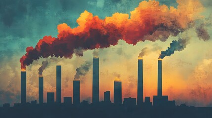 Obraz premium A bar graph showing emission reductions due to carbon credits