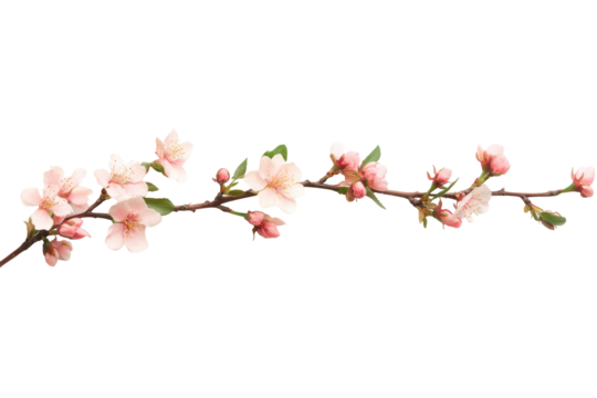 Thank You Floral Arrangement, delicate flower branches and blossoms forming the German word for gratitude against a clean white backdrop