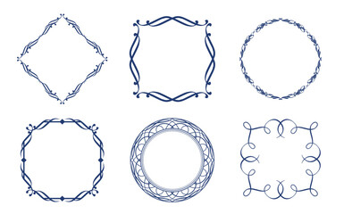 クリスマスのフレームデザイン