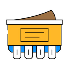 double pole single throw switch device line icon vector. double pole single throw switch device sign. isolated symbol illustration