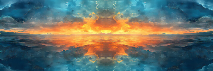 Fototapeta premium Abstract Flowermind Wallpaper – Mesmerizing Floral Patterns and Anime Style Background