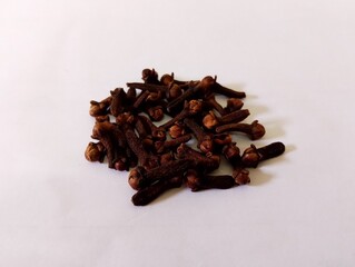 cloves on a white background