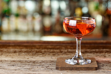  El Presidente cocktail space for text
