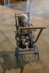 old medieval doll