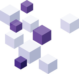 abstract cube background 3d abstract cubes. business concept