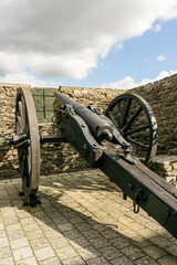 cannon in the castle
