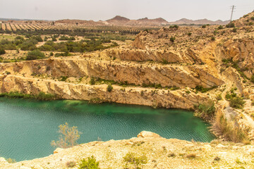 The Majestic El Haouareb Dam in Kairouan, Tunisia