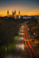 Atardecer en Zaragoza