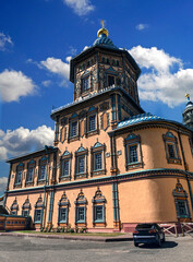 Fototapeta premium Sts. Peter and Paul church in Kazan, Russia. Years of construction 1723-1726