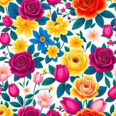 seamless floral pattern
