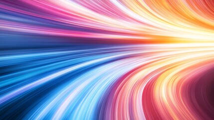 Obraz premium Vibrant Spectrum of Colors in Motion